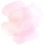 Abstract pink watercolor elements